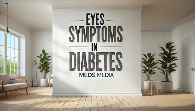 Eyes-related symptoms in diabetes: Homeopathic Medicines and Their Indications